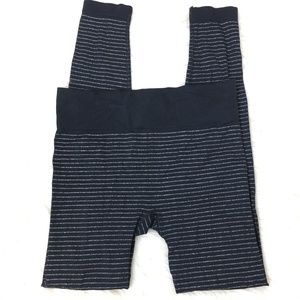 Athleta Shimmer Striped Athletic Tights Size S